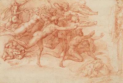 Archers tirant sur un Herm Michelangelo